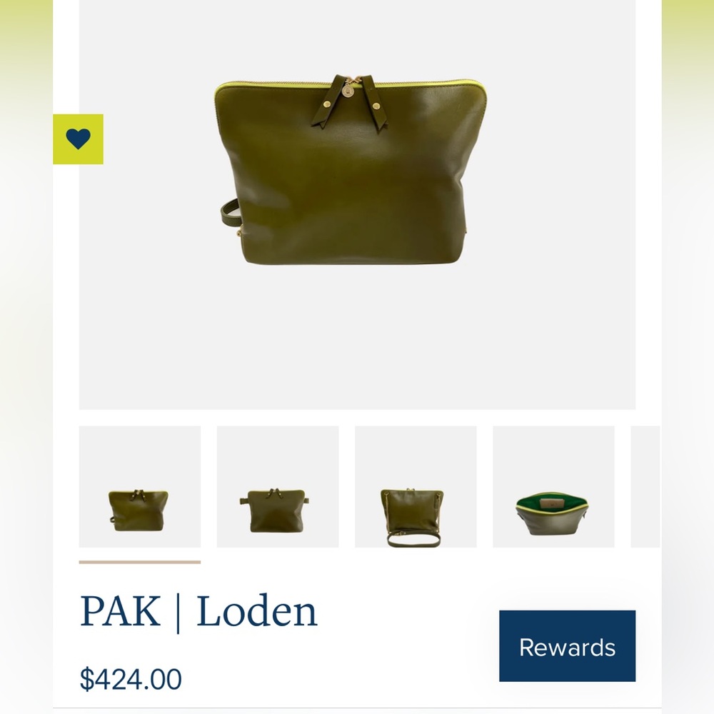 Blair Ritchey PAK in Loden (with Webbing Adjustable Strap)